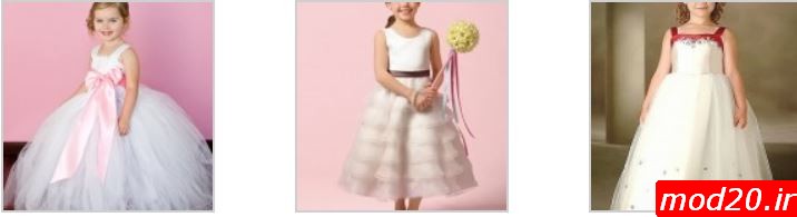 مدل لباس مجلسی شیک برای دختر بچه ها  لباس پرنسسی و پف دار دخترانه کودکانه لباس مجلسی و مهمانی برای دختر 3 تا 7 ساله  عکس لباس عروسی بچه گانه رنگ صورتی نباتی سفید ابی