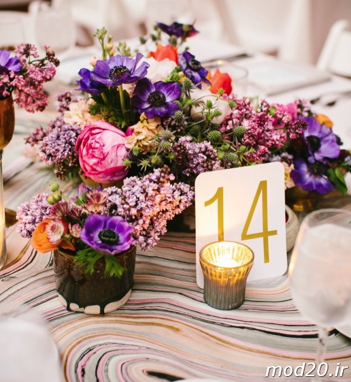 عکس جدیدترین مدل میز عروسی و نامزدی و ایده گل ارایی میز و جایگاه عروس و داماد ایده گل ارایی میز نامزدی و عروسی گل ارایی به شیوه اروپایی