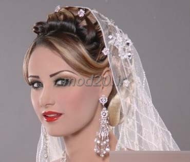 عکس عروس با ارایش شیک و باکلاس اروپایی و عربی و ایرانی