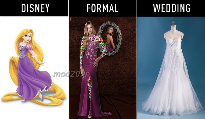 مزون لباس عروس انواع مختلف لباس عروس و نامزدی پرنسسی پری دریایی پف دار دنباله دار