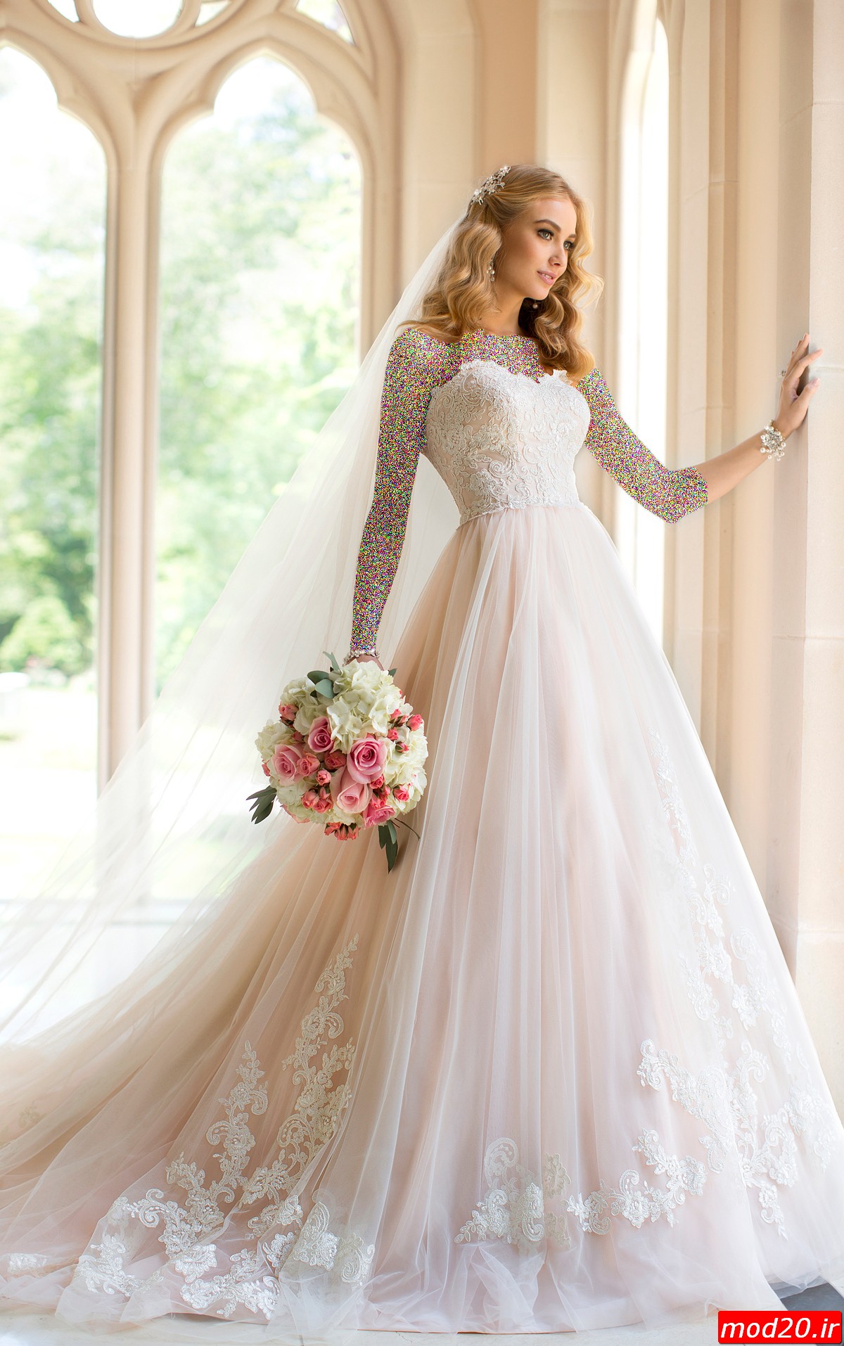 عکس مدل لباس عروس های زیبا و جدید سال 95 و بهترین لباس عروس مزون عروس لباس عروس خارجی2016