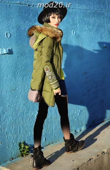 عکس مدل ژاکت کاپشن کت زمستانی جدید زنانه