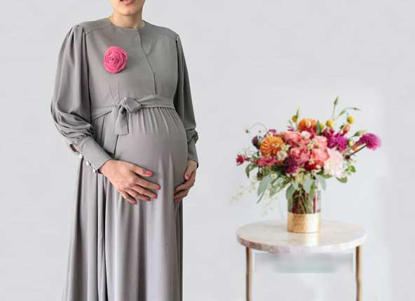 مدل مانتو بارداری شیک و باکلاس برای خانوم های خوش تیپ